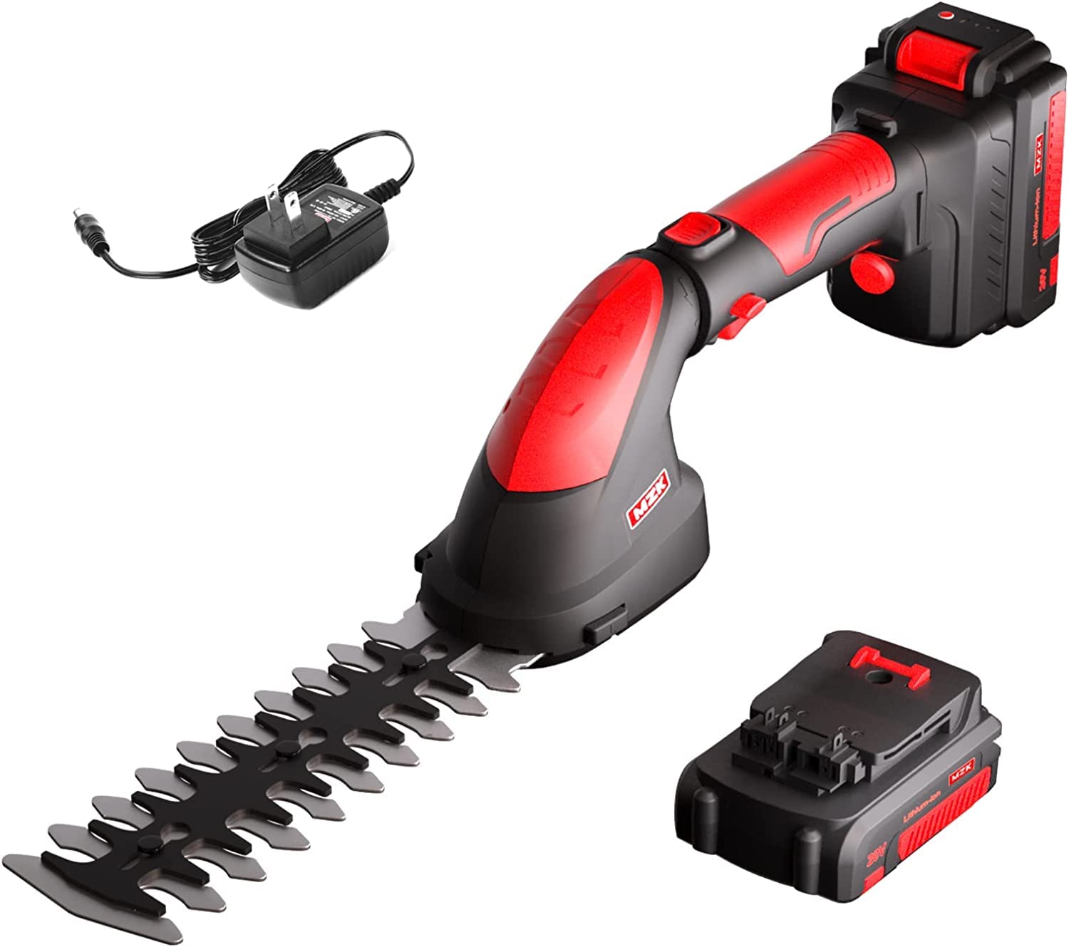 Amazon.com : MZK 8'' Cordless Grass Shear, 20V Handed Electric